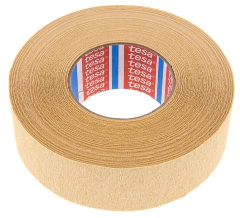Crepe Afplaktape Voor Krommingen 50mm/50m