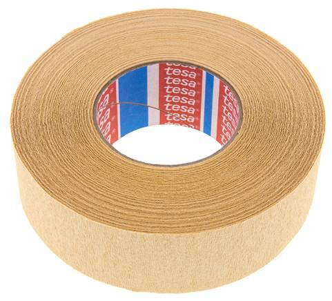 Crepe Afplaktape Voor Krommingen 50mm/50m