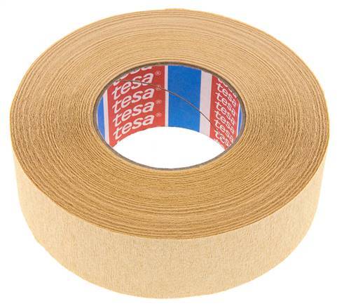 Crepe Afplaktape Voor Krommingen 50mm/50m