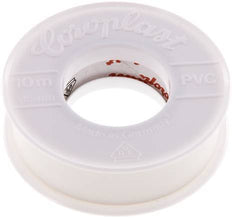 Elektrische Isolatietape Vde-Getest 15mm/10m Wit [10 Stuks]