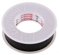 Elektrische Isolatietape Vde-Getest 25mm/25m Zwart