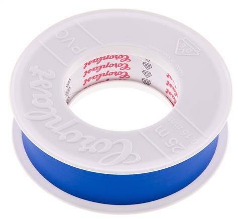 Elektrische Isolatietape Vde-Getest 25mm/25m Blauw