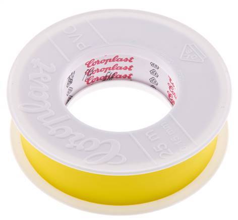Elektrische Isolatietape Vde-Getest 25mm/25m Geel