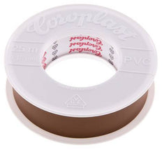 Elektrische Isolatietape Vde-Getest 25mm/25m Bruin