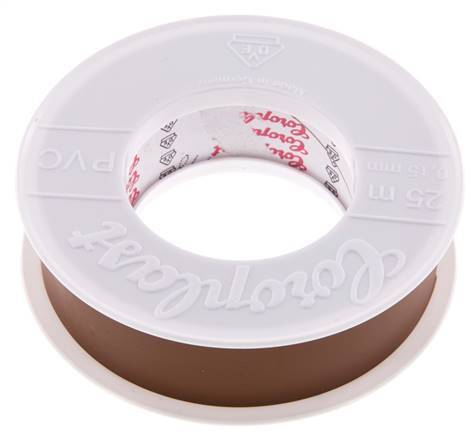 Elektrische Isolatietape Vde-Getest 25mm/25m Bruin