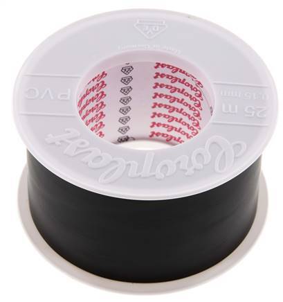 Elektrische Isolatietape Vde-Getest 50mm/25m Zwart