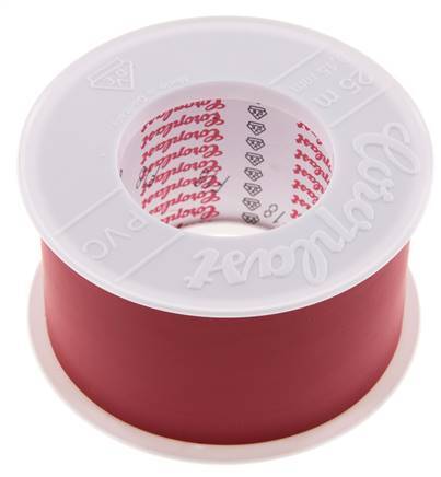 Elektrische Isolatietape Vde-Getest 50mm/25m Rood