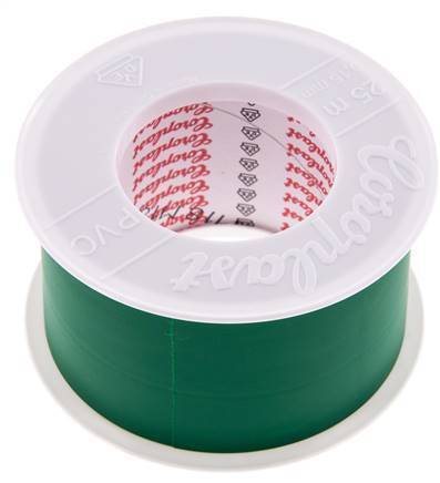 Elektrische Isolatietape Vde-Getest 50mm/25m Groen