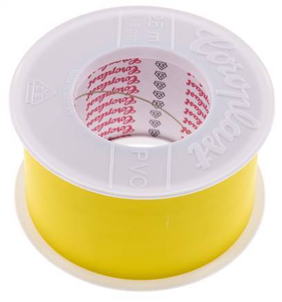 Elektrische Isolatietape Vde-Getest 50mm/25m Geel