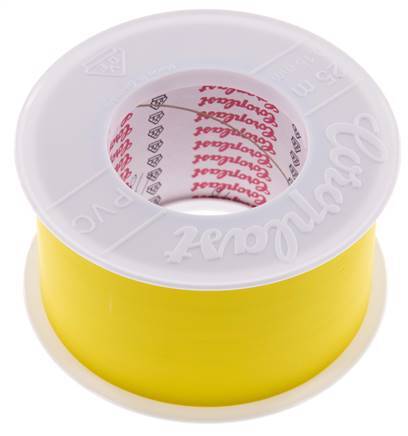 Elektrische Isolatietape Vde-Getest 50mm/25m Geel