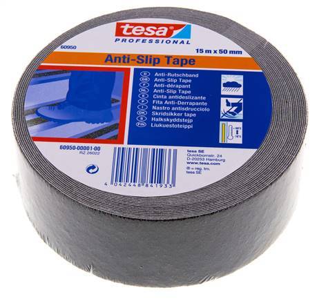 Anti-Slip Plakband 50mm/15m Zwart