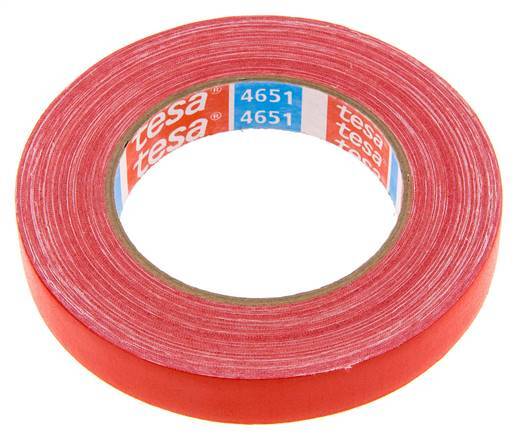 Industriële Plakband 19mm/25m Rood