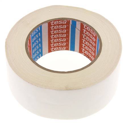 Industriële Plakband 50mm/25m Wit