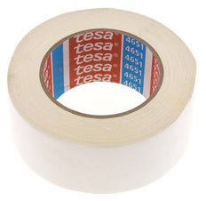 Industriële Plakband 50mm/25m Wit