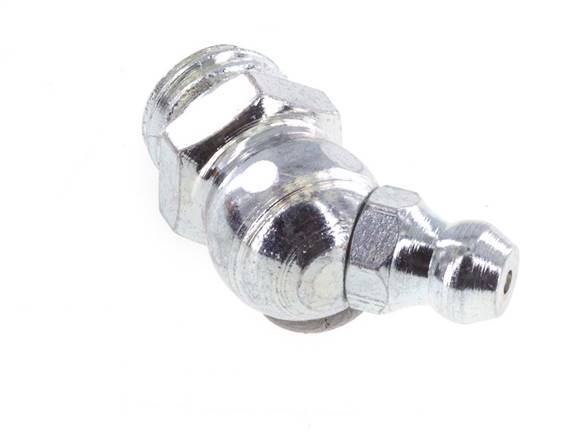 Haakse Hydrauliek Smeernippel Staal M10x1.5 DIN 71412 [5 Stuks]