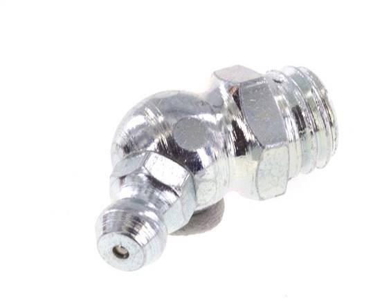 Haakse Hydrauliek Smeernippel Staal M10x1.5 DIN 71412 [5 Stuks]