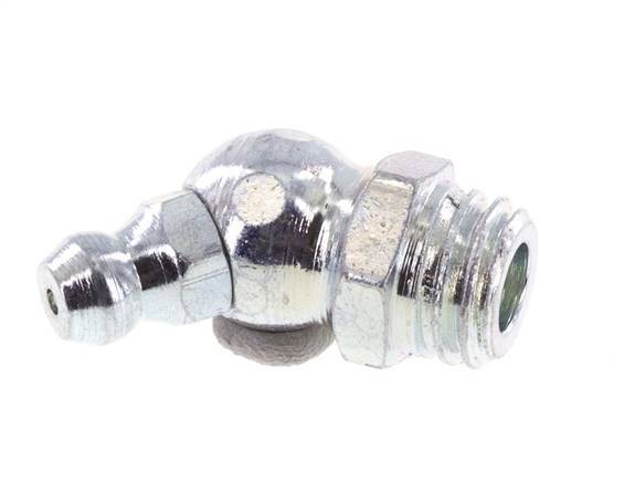 Haakse Hydrauliek Smeernippel Staal M10x1.5 DIN 71412 [5 Stuks]