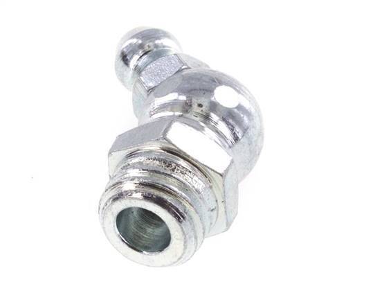 Haakse Hydrauliek Smeernippel Staal M10x1.5 DIN 71412 [5 Stuks]
