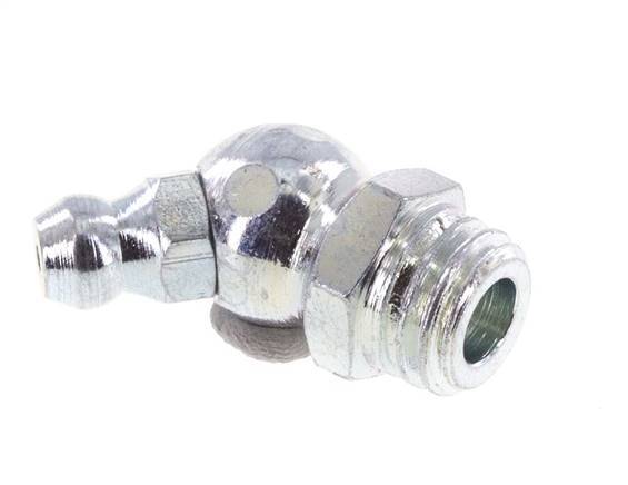 Haakse Hydrauliek Smeernippel Staal M10x1.5 DIN 71412 [5 Stuks]