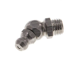 Haakse Hydraulische Smeernippel RVS M8x1 DIN 71412