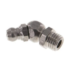 Haakse Hydraulische Smeernippel RVS M8x1 DIN 71412