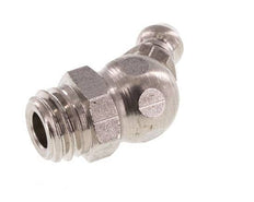 Haakse Hydraulische Smeernippel RVS M10x1.5 DIN 71412