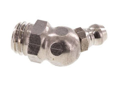 Haakse Hydraulische Smeernippel RVS M10x1.5 DIN 71412