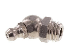 Haakse Hydraulische Smeernippel RVS M10x1.5 DIN 71412