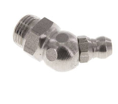 Haakse Hydraulische Smeernippel RVS R 1/8 Inch DIN 71412