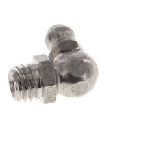 Rechte Hoek Hydraulische Smeernippel RVS M8 DIN 71412