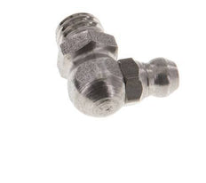 Rechte Hoek Hydraulische Smeernippel RVS M8 DIN 71412