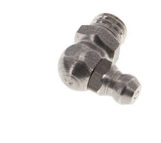 Rechte Hoek Hydraulische Smeernippel RVS M8 DIN 71412
