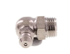 Rechte Hoek Hydraulische Smeernippel RVS M10x1 DIN 71412
