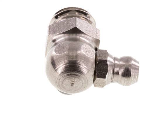 Rechte Hoek Hydraulische Smeernippel RVS M10x1.5 DIN 71412