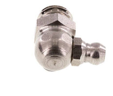 Rechte Hoek Hydraulische Smeernippel RVS M10x1.5 DIN 71412
