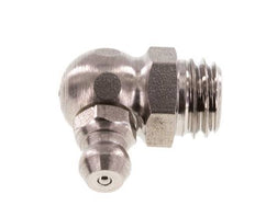 Rechte Hoek Hydraulische Smeernippel RVS M10x1.5 DIN 71412