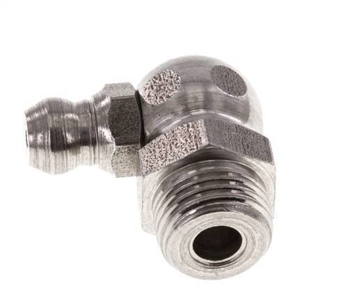 Right-angled Hydraulic Grease Nipple Stainless Steel R 1/8 inch DIN 71412