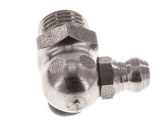 Rechte Hoek Hydraulische Smeernippel RVS R 1/8 Inch DIN 71412