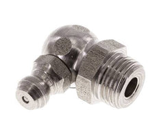 Rechte Hoek Hydraulische Smeernippel RVS R 1/8 Inch DIN 71412