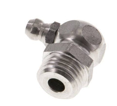 Rechte Hoek Hydraulische Smeernippel RVS R 1/4 Inch DIN 71412