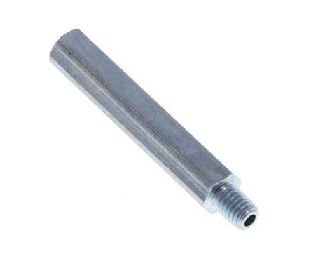 Mannelijke/Vrouwelijke Stalen M6x1 Smeernippel Verlengstuk 53mm