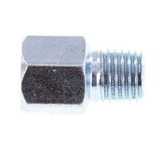 Mannelijke/Vrouwelijke Stalen M8x1 Smeernippel Verlengstuk 14mm [2 Stuks]