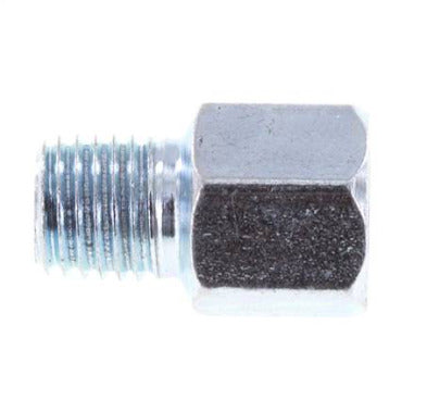 Mannelijke/Vrouwelijke Stalen M8x1 Smeernippel Verlengstuk 14mm [2 Stuks]