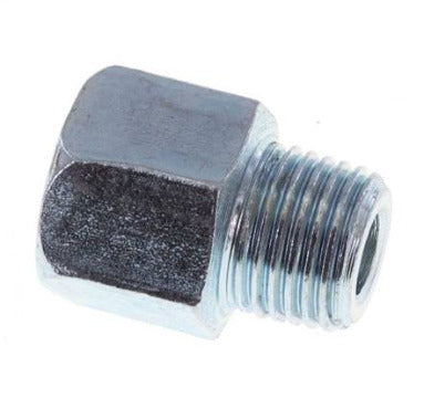 Mannelijke/Vrouwelijke Stalen M10x1 Smeernippel Verlengstuk 14mm [2 Stuks]