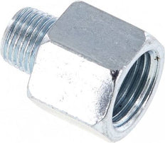 Stalen Mannelijke M10x1/Vrouwelijke Rp 1/4 Inch Adapter 18mm