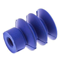 18mm Balg PUR Blauw Vacuümzuignap Slag 8mm