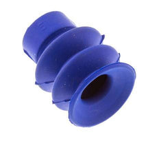18mm Balg PUR Blauw Vacuümzuignap Slag 8mm