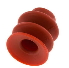 30mm Balg siliconen Rood Vacuümzuignap Slag 13mm
