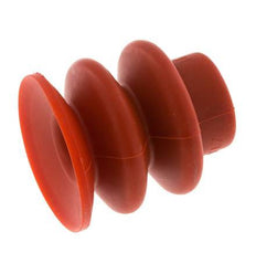30mm Balg siliconen Rood Vacuümzuignap Slag 13mm