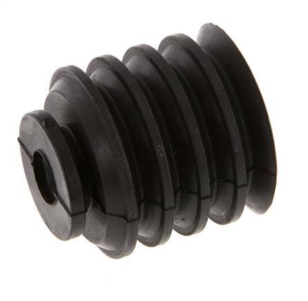 30mm Balg CR Zwart Vacuümzuignap Slag 21mm